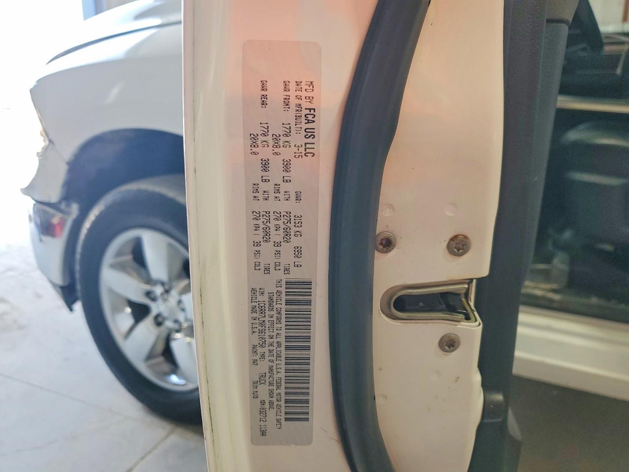 2015 Dodge RAM 1500 SLT