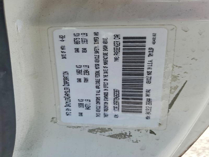 2002 Chrysler Sebring Limited