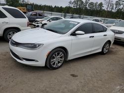 Chrysler salvage cars for sale: 2015 Chrysler 200 Limited