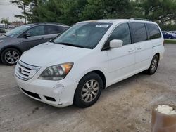 Honda Odyssey exl salvage cars for sale: 2010 Honda Odyssey EXL