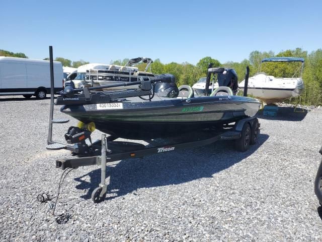 2021 Triton Boat With Trailer