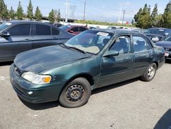 Toyota Corolla VE salvage cars for sale: 1998 Toyota Corolla VE