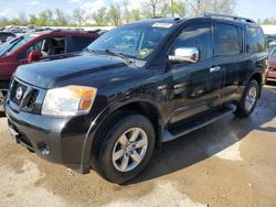 Salvage cars for sale from Copart Wilmer, TX: 2011 Nissan Armada SV
