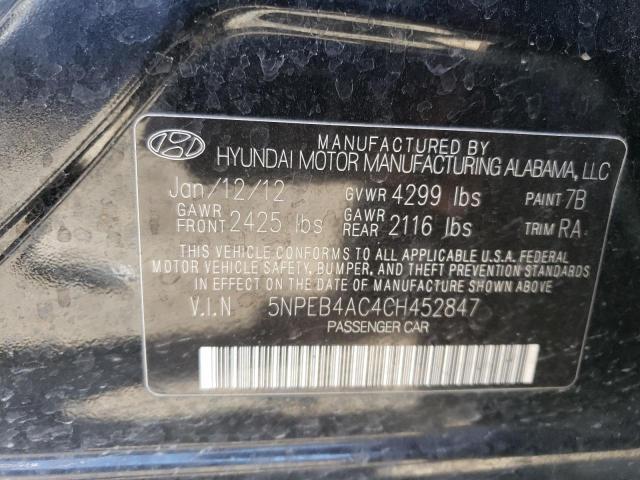 2012 Hyundai Sonata gls