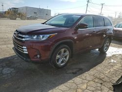 Toyota Vehiculos salvage en venta: 2018 Toyota Highlander Limited