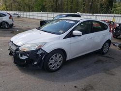 Salvage cars for sale from Copart Glassboro, NJ: 2012 Ford Focus SE