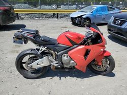 Honda CBR600 RR Vehiculos salvage en venta: 2005 Honda CBR600 RR