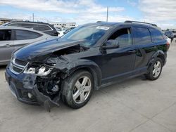 Salvage cars for sale from Copart Grand Prairie, TX: 2012 Dodge Journey SXT