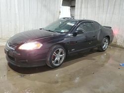 Chevrolet Montecarlo salvage cars for sale: 2006 Chevrolet Monte Carlo SS