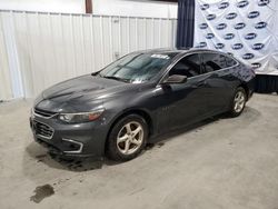 Chevrolet Malibu ls salvage cars for sale: 2017 Chevrolet Malibu LS