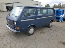 Volkswagen Vehiculos salvage en venta: 1984 Volkswagen Vanagon Bus