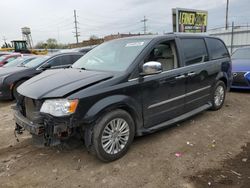 Salvage cars for sale from Copart Chicago Heights, IL: 2013 Chrysler Town & Country Limited