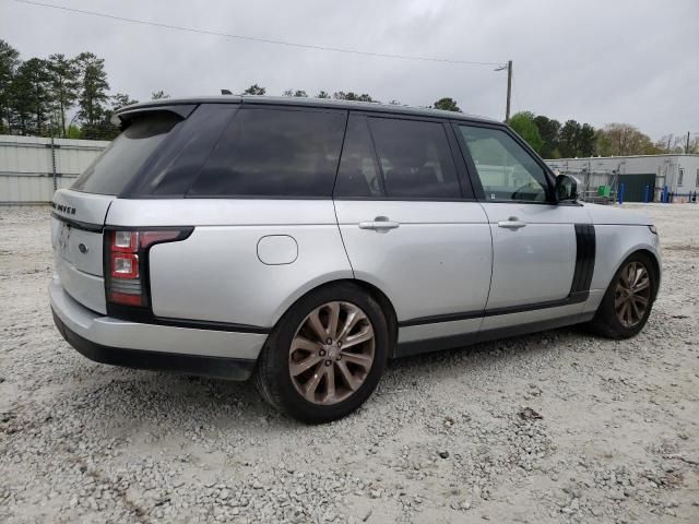 2016 Land Rover Range Rover Supercharged