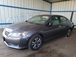 Salvage cars for sale from Copart Colorado Springs, CO: 2014 Honda Accord LX