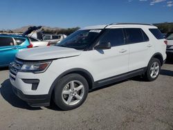 Ford salvage cars for sale: 2018 Ford Explorer XLT