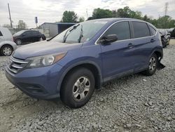 Honda salvage cars for sale: 2014 Honda CR-V LX