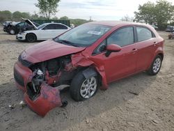 KIA rio salvage cars for sale: 2013 KIA Rio LX