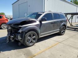 Dodge salvage cars for sale: 2018 Dodge Journey Crossroad