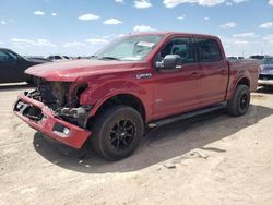 Salvage cars for sale from Copart Amarillo, TX: 2016 Ford F150 Supercrew