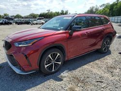 Toyota salvage cars for sale: 2021 Toyota Highlander XSE