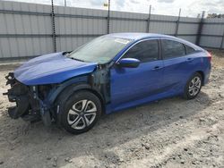 Honda salvage cars for sale: 2016 Honda Civic LX