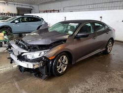 Honda salvage cars for sale: 2018 Honda Civic LX