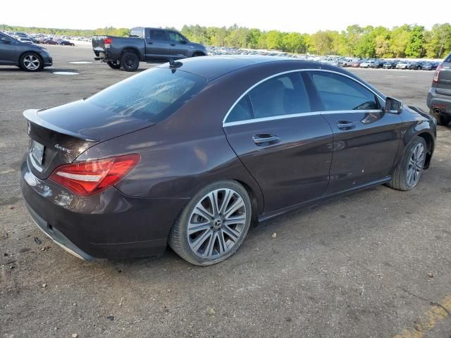 2018 Mercedes-Benz CLA 250 4matic