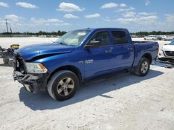 Salvage cars for sale from Copart Arcadia, FL: 2018 Dodge RAM 1500 ST