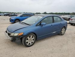 Vehiculos salvage en venta de Copart San Antonio, TX: 2008 Honda Civic LX