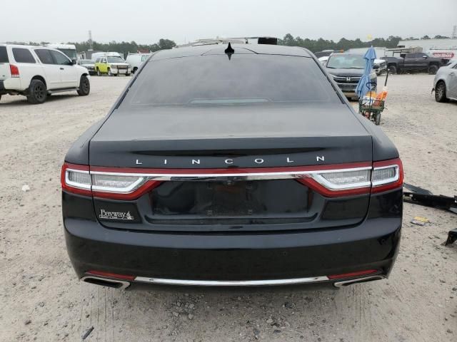 2019 Lincoln Continental Select