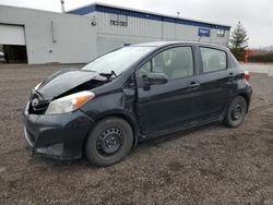 Salvage cars for sale from Copart Ontario Auction, ON: 2013 Toyota Yaris