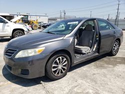 Salvage cars for sale from Copart Sun Valley, CA: 2011 Toyota Camry Base