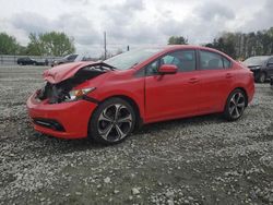 Vehiculos salvage en venta de Copart Mebane, NC: 2015 Honda Civic SI
