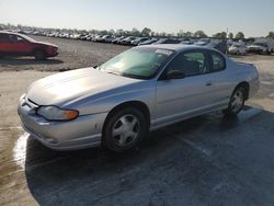 Chevrolet salvage cars for sale: 2002 Chevrolet Monte Carlo SS