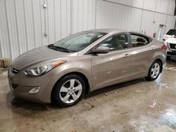 Salvage cars for sale from Copart Franklin, WI: 2013 Hyundai Elantra GLS