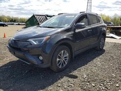Toyota salvage cars for sale: 2018 Toyota Rav4 HV LE