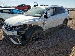 Volkswagen Tiguan Vehiculos salvage en venta: 2022 Volkswagen Tiguan SE