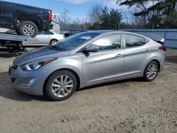 Salvage cars for sale from Copart Lyman, ME: 2014 Hyundai Elantra SE