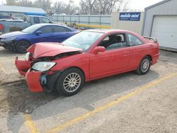 Salvage cars for sale from Copart Wichita, KS: 2005 Honda Civic EX