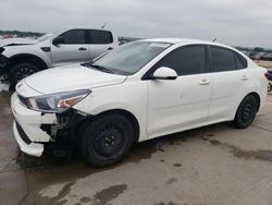 2021 KIA Rio LX en venta en Grand Prairie, TX