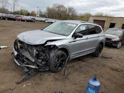 Volkswagen salvage cars for sale: 2023 Volkswagen Tiguan SE R-LINE Black