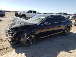 Salvage cars for sale from Copart Amarillo, TX: 2017 Audi A4 Premium Plus