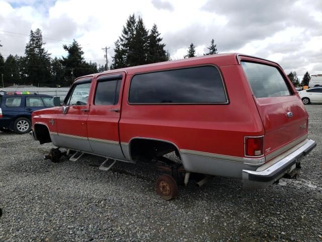 1984 Chevrolet Suburban K10