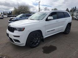 Jeep salvage cars for sale: 2021 Jeep Grand Cherokee Overland