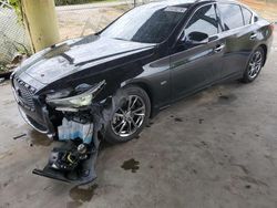 Vehiculos salvage en venta de Copart Gaston, SC: 2017 Infiniti Q50 Premium