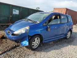 Honda salvage cars for sale: 2007 Honda FIT S