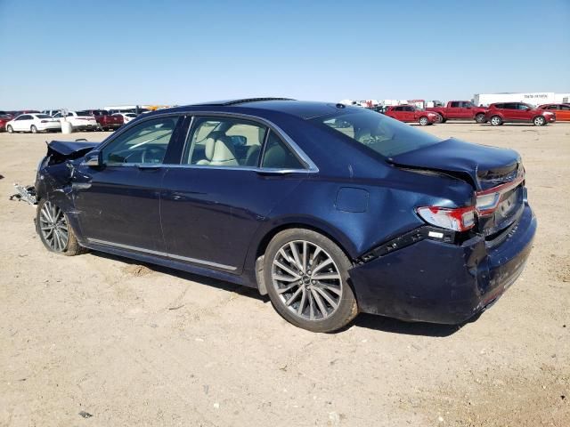 2017 Lincoln Continental Select