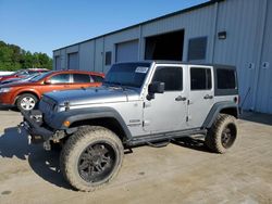 Salvage cars for sale from Copart Gaston, SC: 2015 Jeep Wrangler Unlimited Sport