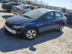 Honda salvage cars for sale: 2014 Honda Civic LX