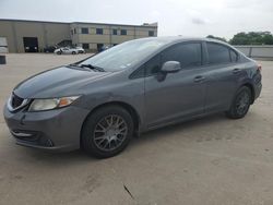 2013 Honda Civic LX for sale in Wilmer, TX